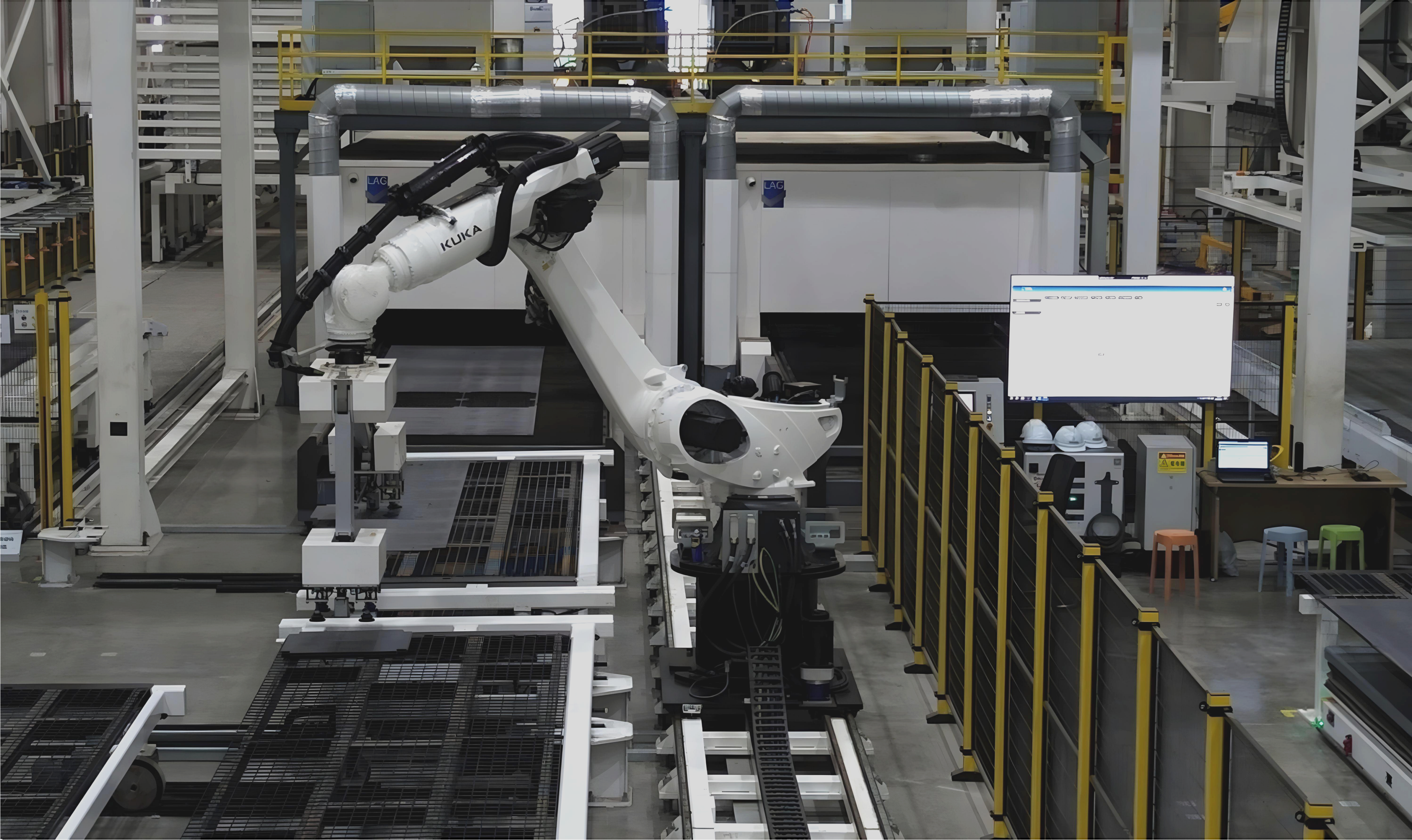 Laser Cutting Cell with Robotic Sorting